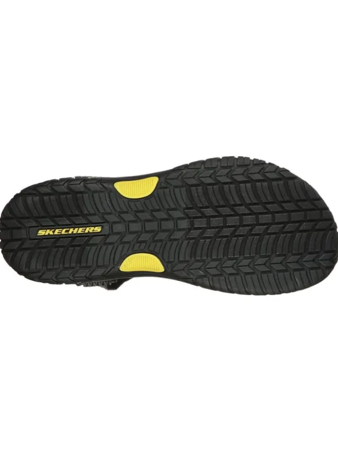 Outdoorsandalen LOMELL - RIP TIDE in black/grey>Skechers