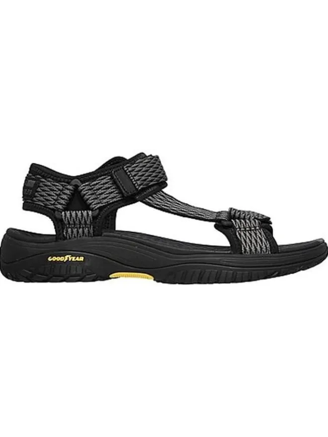 Outdoorsandalen LOMELL - RIP TIDE in black/grey>Skechers