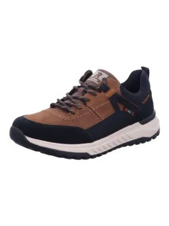 rieker Schnürschuhe^Outdoorschuh in schwarz/noce/schwarz