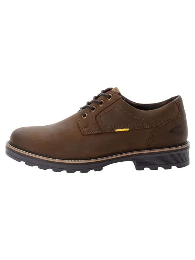 Oxford Schnürschuhe aus echtem Leder in Braun>Camel Active New