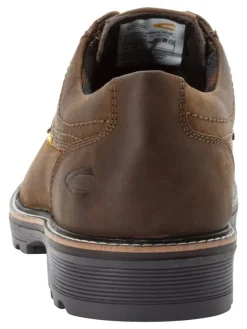 Oxford Schnürschuhe aus echtem Leder in Braun><noscript><img width=