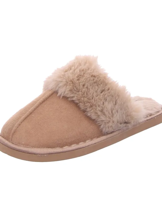 Pantoffel in beige>Scandi Clearance