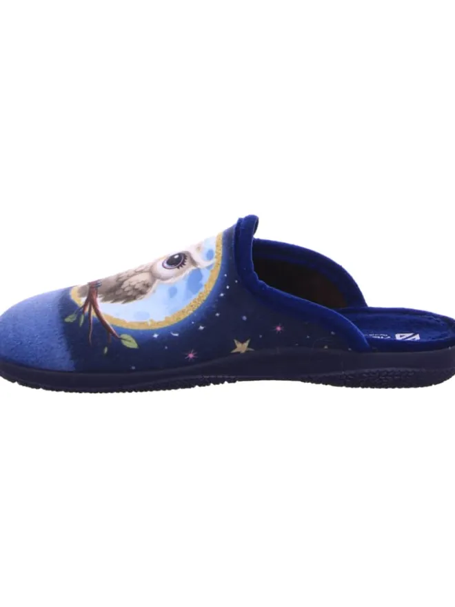 Alberola Hausschuhe^Pantoffel in blau