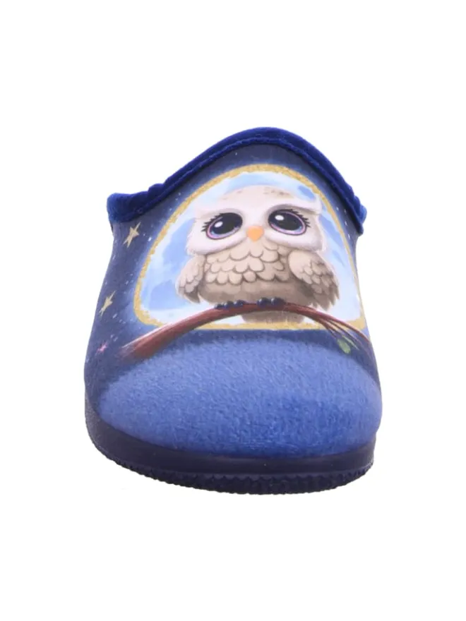 Alberola Hausschuhe^Pantoffel in blau