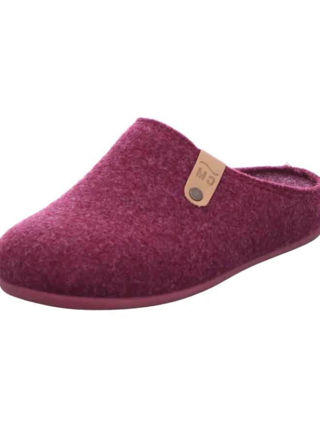 Pantoffel in bordeaux>CM Confort Online