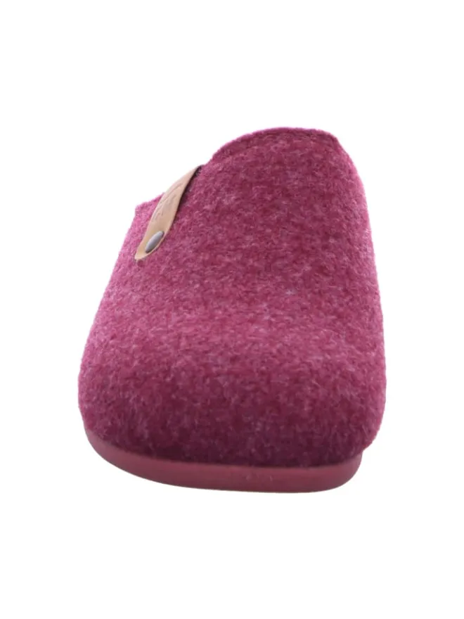 Pantoffel in bordeaux>CM Confort Online