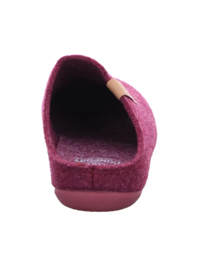 Pantoffel in bordeaux>CM Confort Online