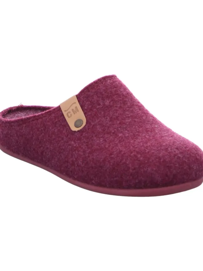 Pantoffel in bordeaux>CM Confort Online