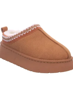 Pantoffel in braun><noscript><img width=
