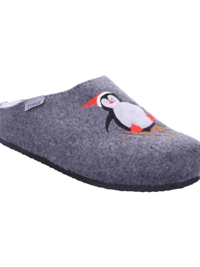 Pantoffel in grau>Tofee Sale