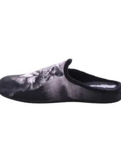 Pantoffel in grau><noscript><img width=