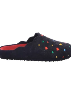 Supremo Hausschuhe^Pantoffel in schwarz