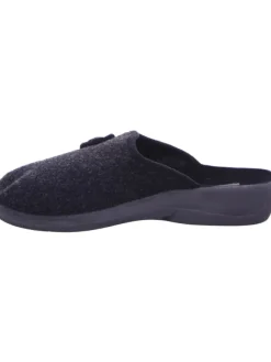 Scandi Hausschuhe^Pantoffel in schwarz