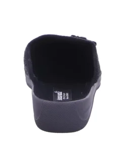 Scandi Hausschuhe^Pantoffel in schwarz