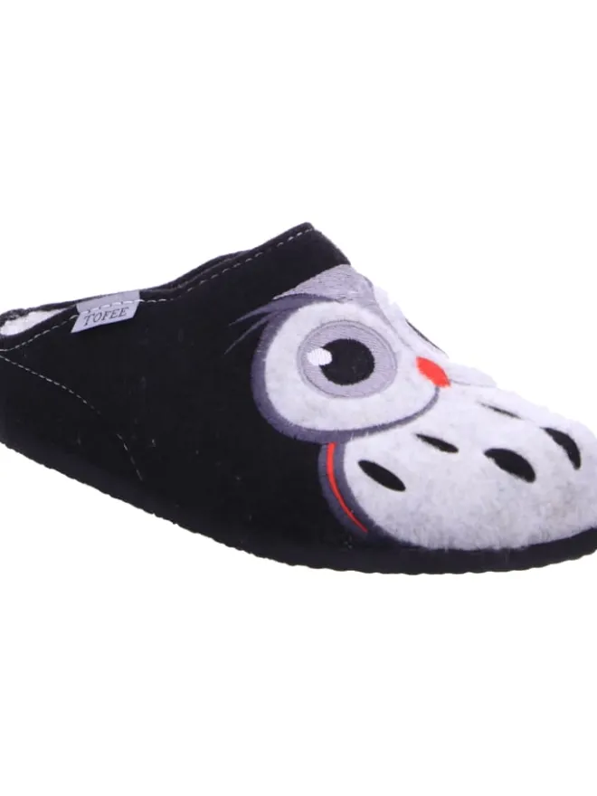 Pantoffel in schwarz>Tofee Online