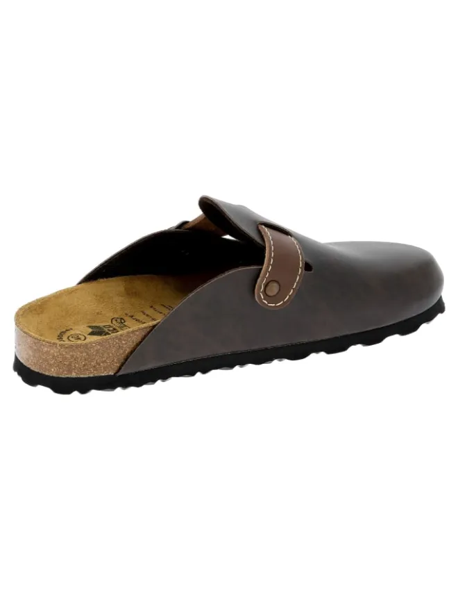 Lico Sandalen & Pantoletten^Pantolette "Bioline Clog" in Braun