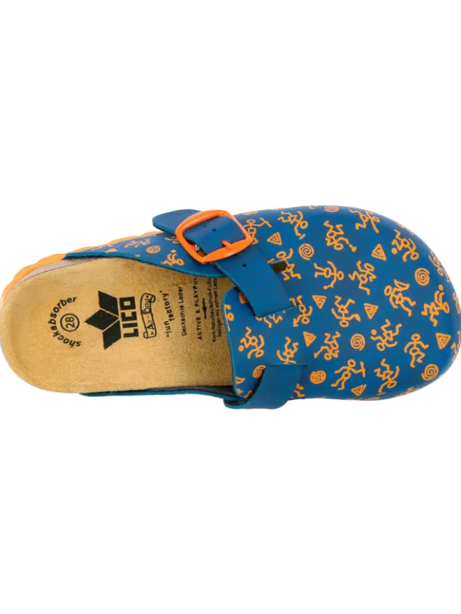 Pantolette "Bioline Clog" in Blau>Lico Online