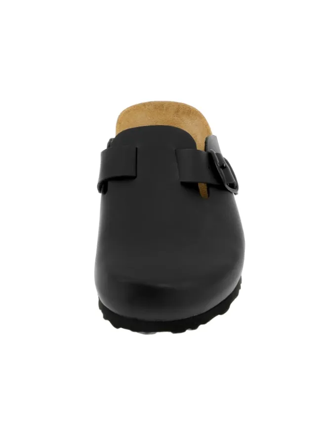 Lico Sandalen & Pantoletten|Hausschuhe^Pantolette "Bioline Clog" in Schwarz