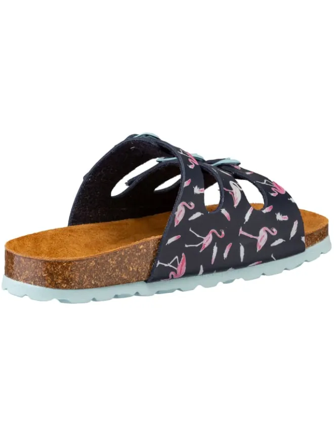 Pantolette "Bioline Flaminco" in Blau>Lico Online