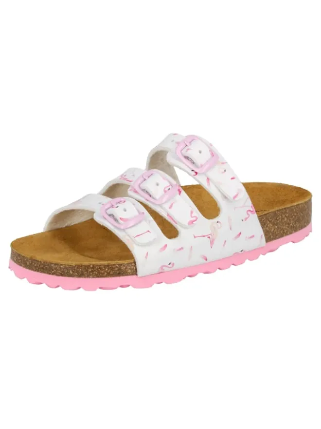Pantolette "Bioline flaminco" in Weiß>Lico Discount