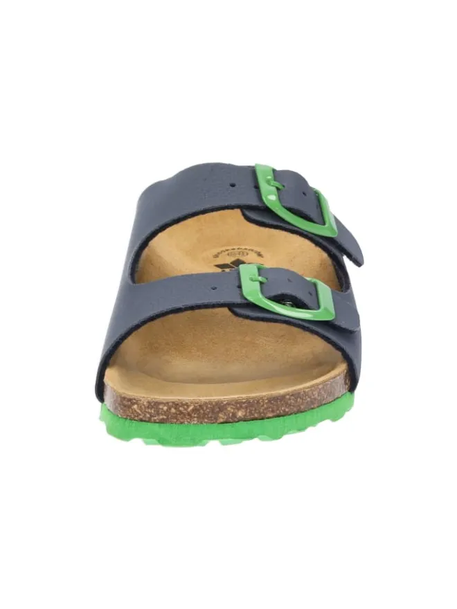 Lico Clogs & Pantoletten·Pantoletten^Pantolette "Bioline Kids" in Blau