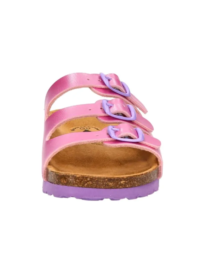 Lico Clogs & Pantoletten·Pantoletten^Pantolette "Bioline Kids" in Rosa