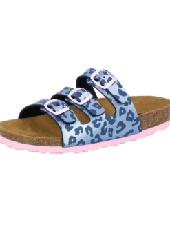 Lico Clogs & Pantoletten·Pantoletten^Pantolette "Bioline Kids" in Blau