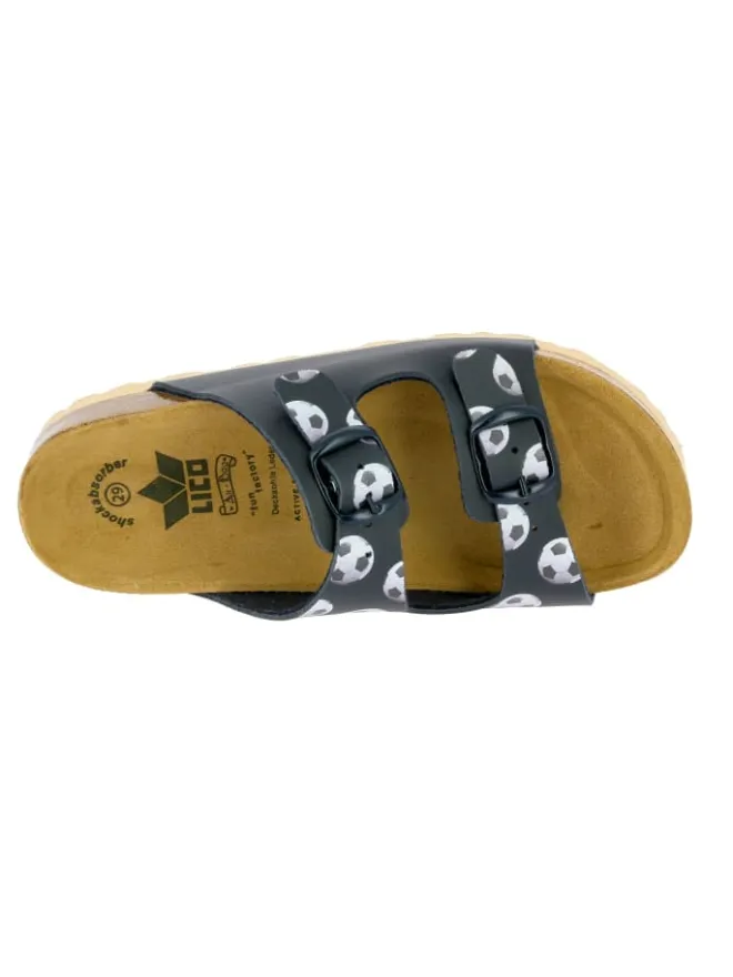 Lico Clogs & Pantoletten·Pantoletten^Pantolette "Bioline Kids" in Blau