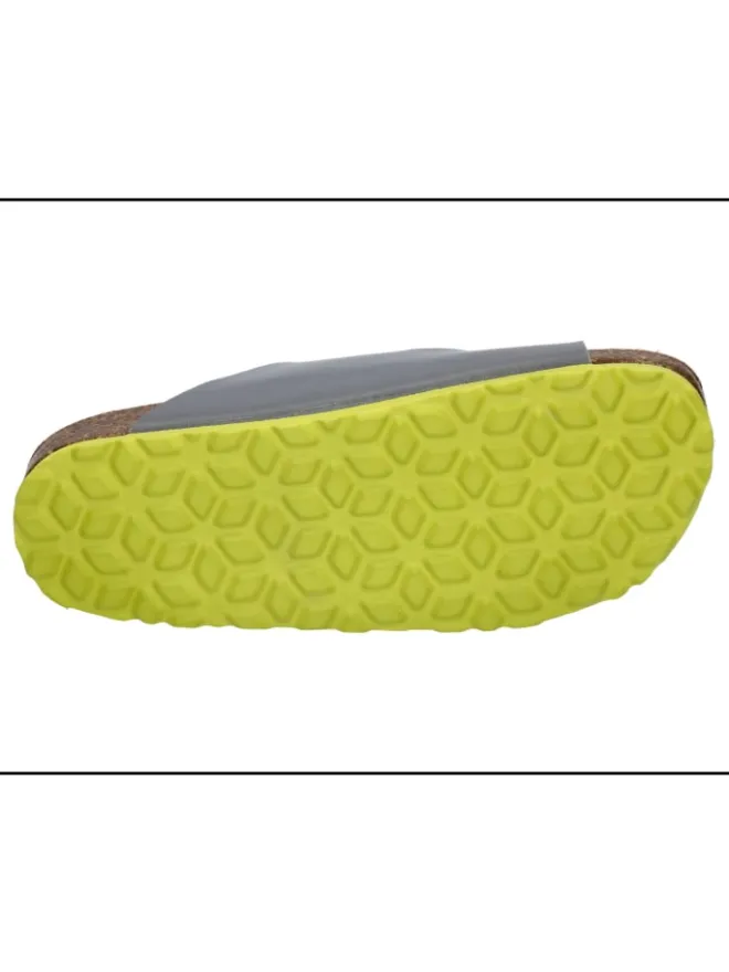 Lico Clogs & Pantoletten·Pantoletten^Pantolette "Bioline Kids" in Grau