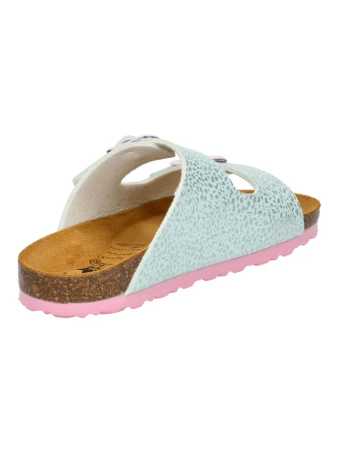 Pantolette "Bioline Rocky" in Rosa>Lico