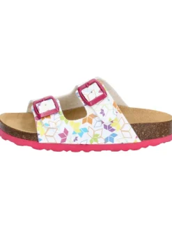 Lico Clogs & Pantoletten·Pantoletten^Pantolette "Bioline Rocky" in Weiß
