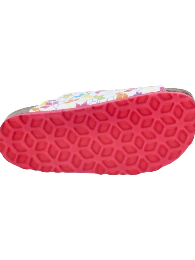 Lico Clogs & Pantoletten·Pantoletten^Pantolette "Bioline Rocky" in Weiß