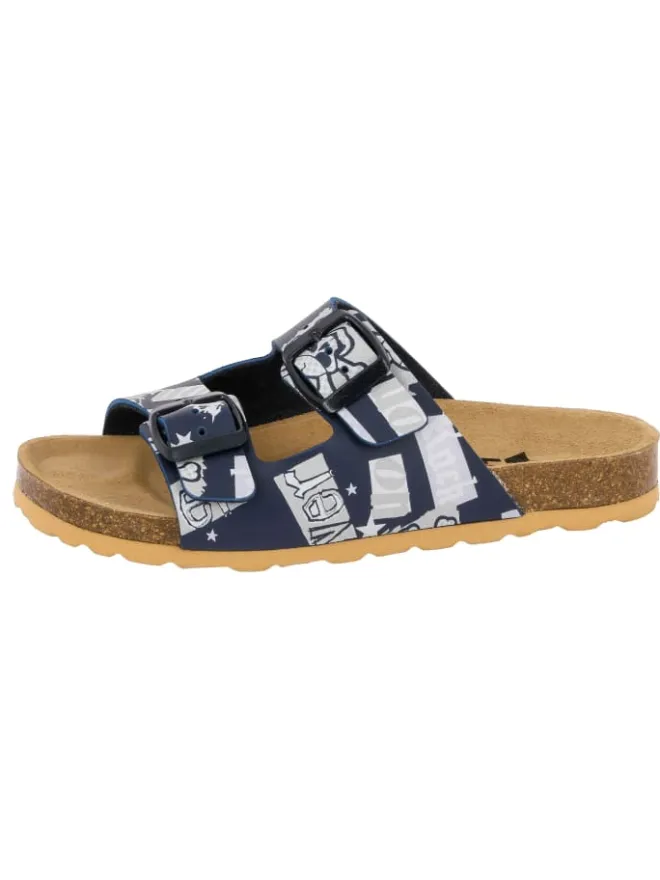 Pantolette "Bioline Rocky" in Blau>Lico New