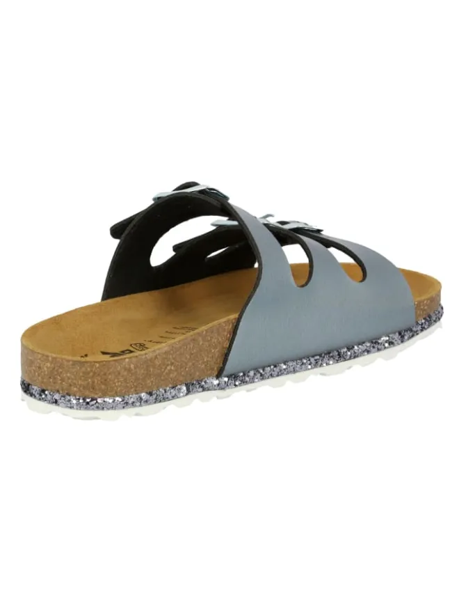 Pantolette "Bioline Sensation" in Grau>Lico