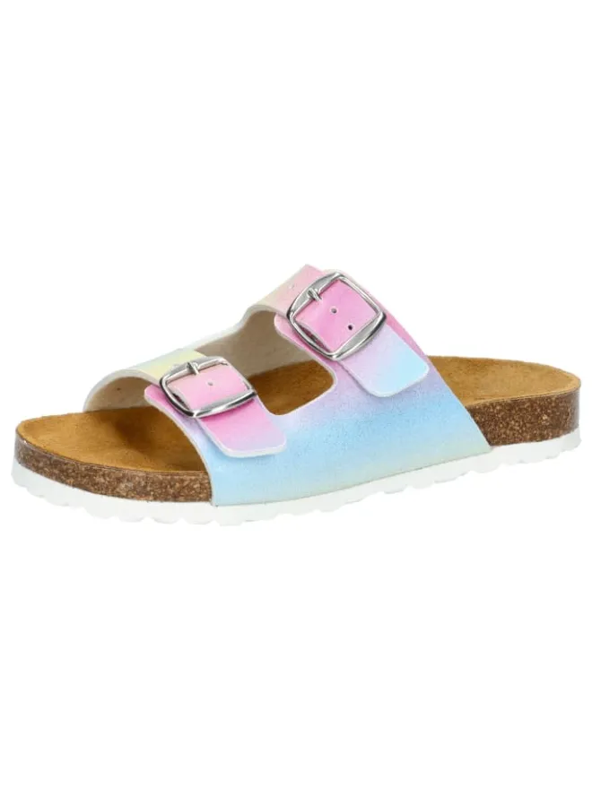 Lico Clogs & Pantoletten·Pantoletten^Pantolette "Bioline Shadow" in Rosa