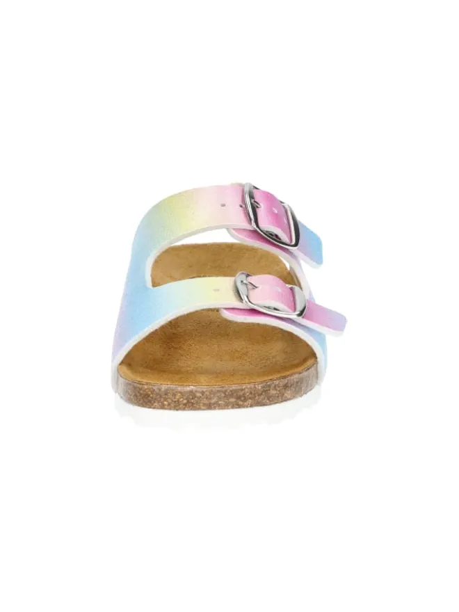 Lico Clogs & Pantoletten·Pantoletten^Pantolette "Bioline Shadow" in Rosa