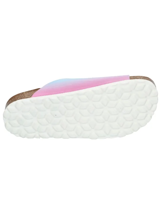 Lico Clogs & Pantoletten·Pantoletten^Pantolette "Bioline Shadow" in Rosa