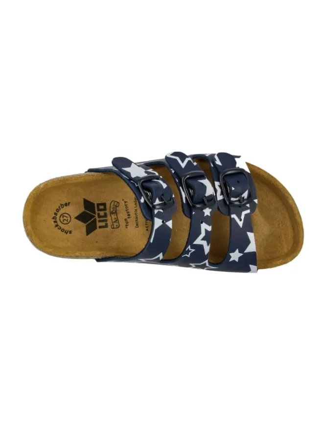Pantolette "Bioline Star" in Blau>Lico Online