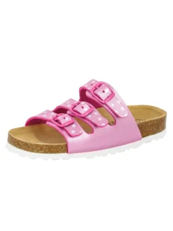 Lico Clogs & Pantoletten·Pantoletten^Pantolette "Bioline Star" in Rosa