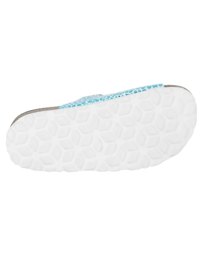 Lico Clogs & Pantoletten·Pantoletten^Pantolette "Bioline Trendy" in Blau