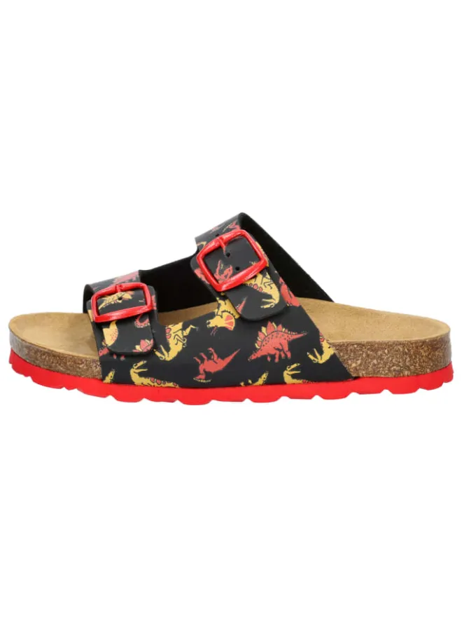 Lico Clogs & Pantoletten·Pantoletten^Pantolette "Bioline Universe" in Schwarz