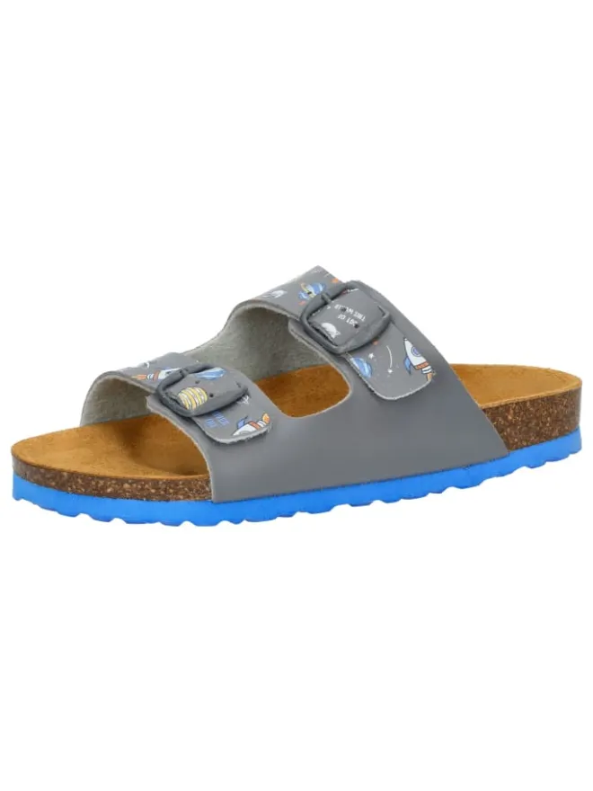 Lico Clogs & Pantoletten·Pantoletten^Pantolette "Bioline Universe" in Grau