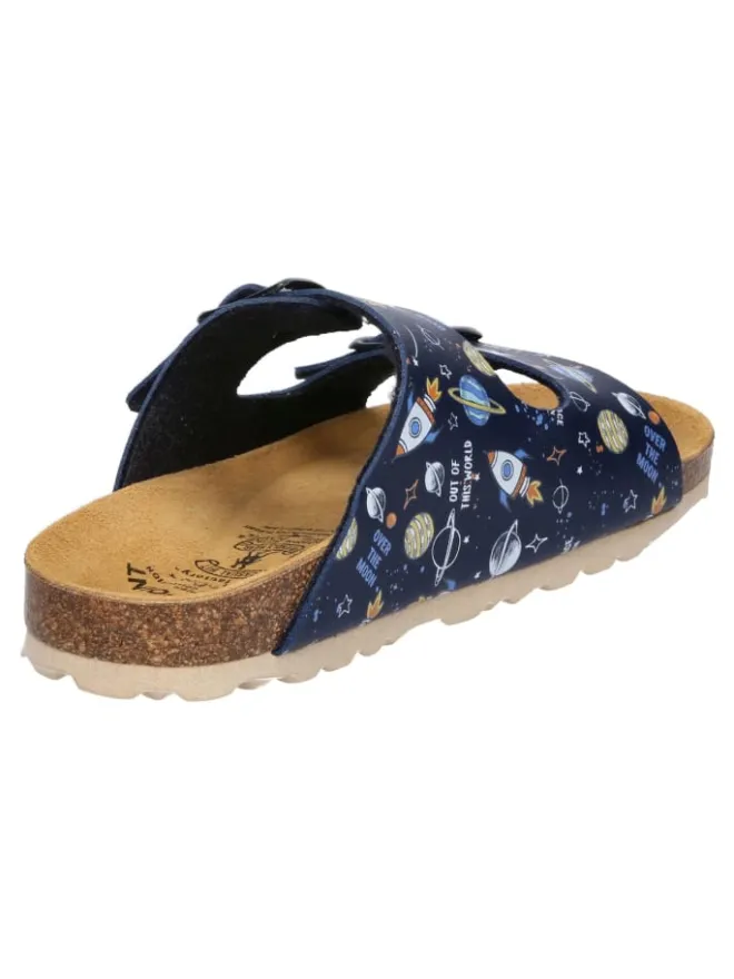 Lico Clogs & Pantoletten·Pantoletten^Pantolette "Bioline Universe" in Blau