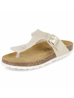 Beliani Sandalen·Zehensandalen^Pantolette in beige