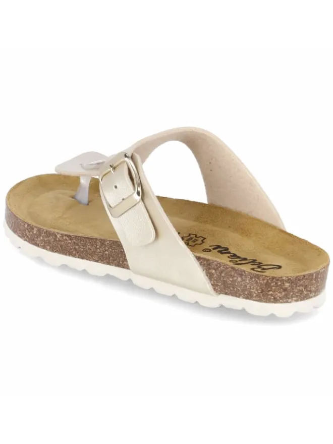 Beliani Sandalen·Zehensandalen^Pantolette in beige