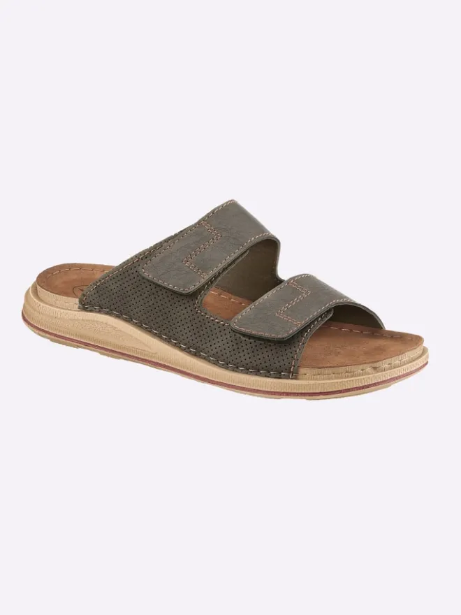 Pantolette in grau>Franken-Schuhe Clearance