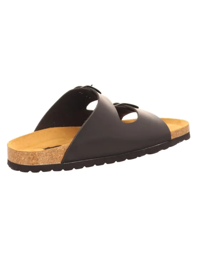 Pantolette in schwarz>Longo New