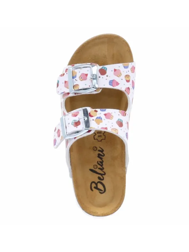 Pantolette in weiss>Beliani