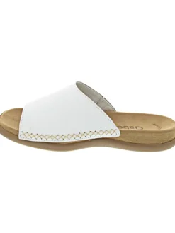 Gabor Clogs & Pantoletten^Pantolette Weiß