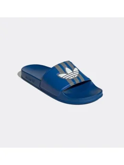 adidas Clogs & Pantoletten|Hausschuhe^Pantolettehn "Adilette" in Dunkelblau